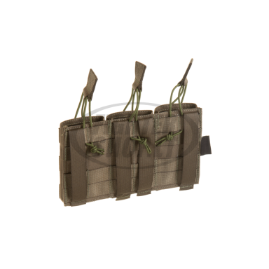 "Invader Gear" 5.56 Triple Direct Action Mag Pouch - Ranger Green (16613)