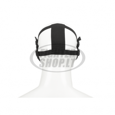 "Invader Gear" Apsauginė kaukė - Mk.II Steel Half Face Mask - Black (26206) 2