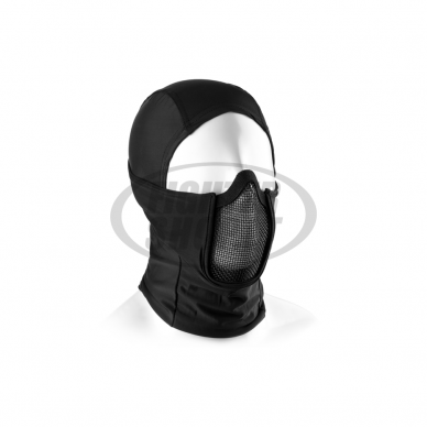 Apsauginė kaukė - Mk.III Steel Half Face Mask - Black (Invader Gear)