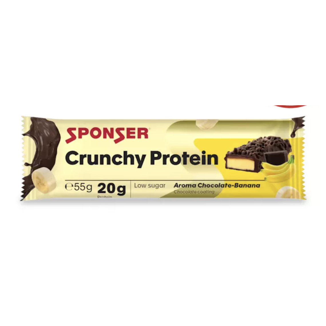 "Sponser" Crunchy Protein Bar - Chocolate/Banana 50g