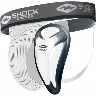 "Shock Doctor'' bandažas - White "Shock Doctor'' bandažas - White