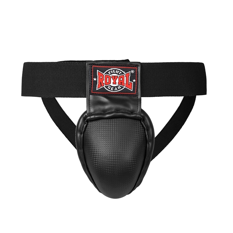 "Royal" Metal Groin Guard - Black