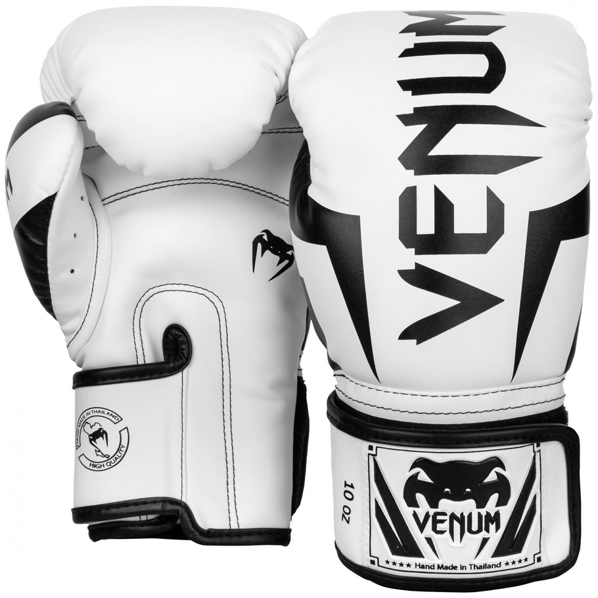 "Venum" Boxing Gloves Elite - White/Black 1