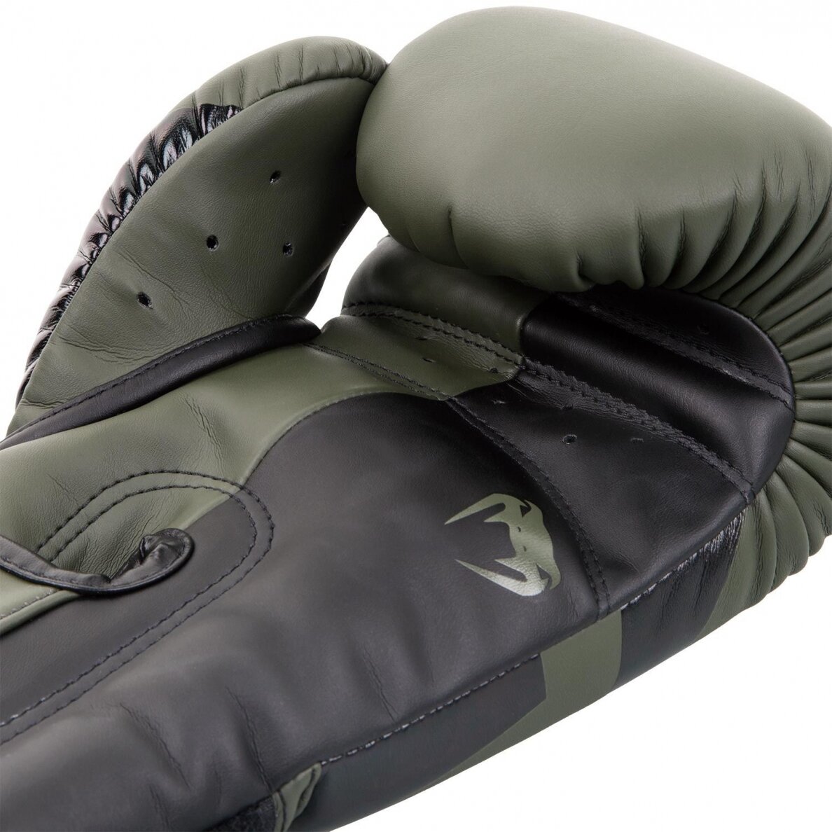 "Venum" Boxing Gloves Elite - Khaki/Black 4