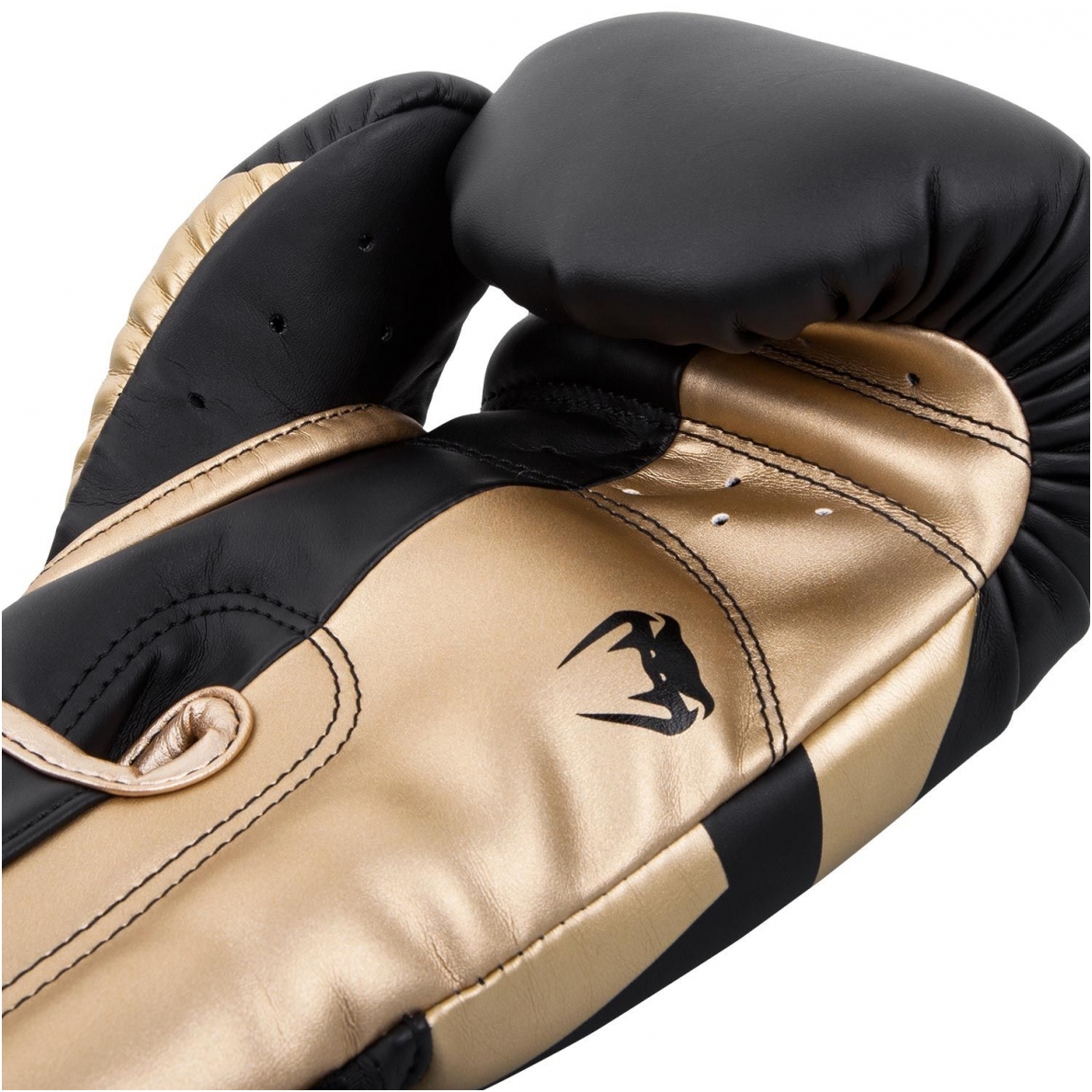 "Venum" Boxing Gloves Elite - Black/Gold 3 "Venum" Boxing Gloves Elite - Black/Gold 3