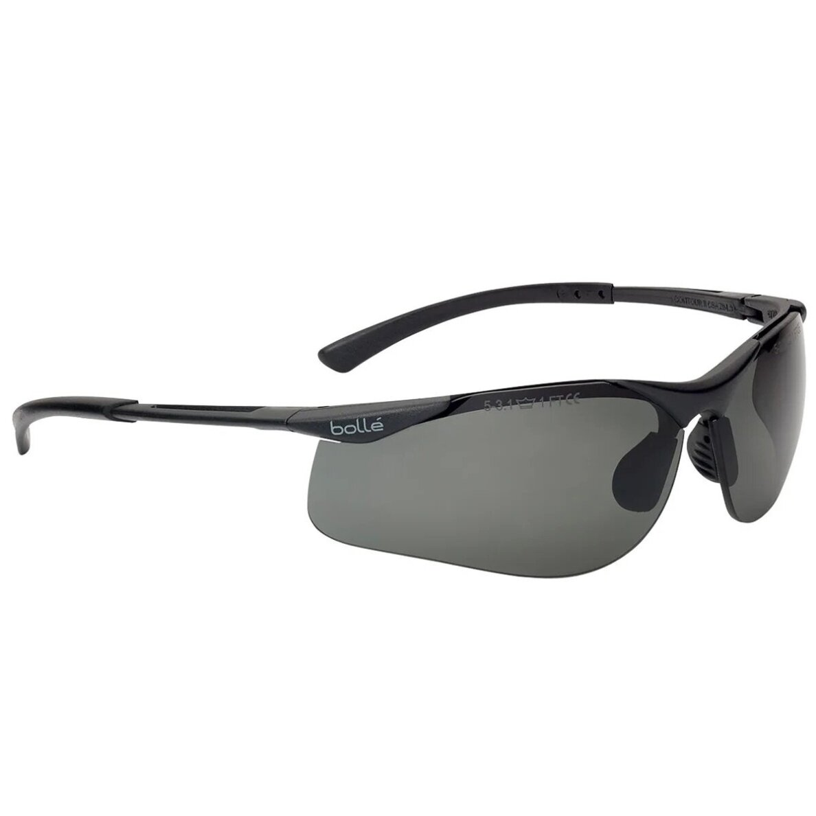 „Bollé“ Eye Protection – Contour II BSSI Smoked Lens – Black