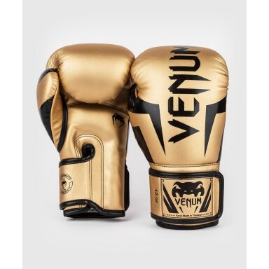 "Venum" Boxing Gloves Elite - Gold/Black