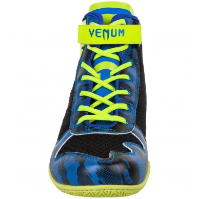 "Venum" bokso bateliai Giant Low Loma Edition - Blue/Yellow 4