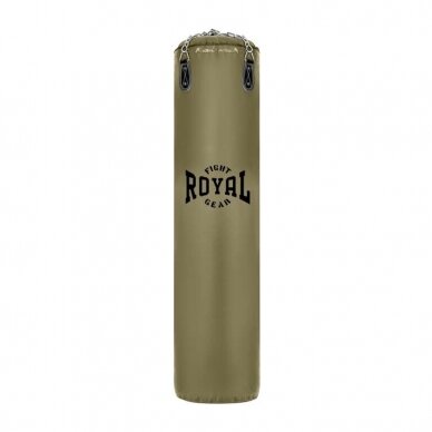 "Royal" Boxing Bag 180x35cm With Chains - Khaki (price with delivery)