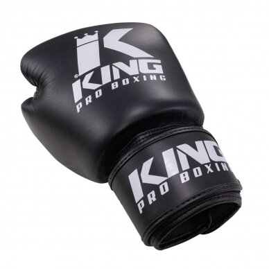 "King" bokso pirštinės BGVL-3 - Black 1