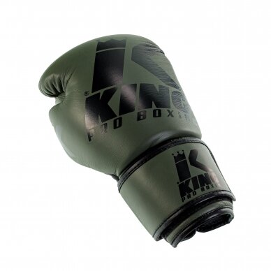 "King" Boxing Gloves Platinum 3 - Khaki 2