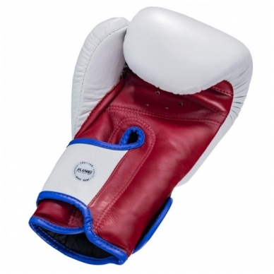 "King" Boxing Gloves Star 1 - White/Red 2