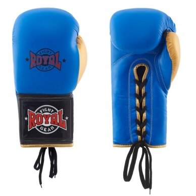 "Royal" Leather Boxing Gloves Laces - Blue "Royal" Leather Boxing Gloves Laces - Blue