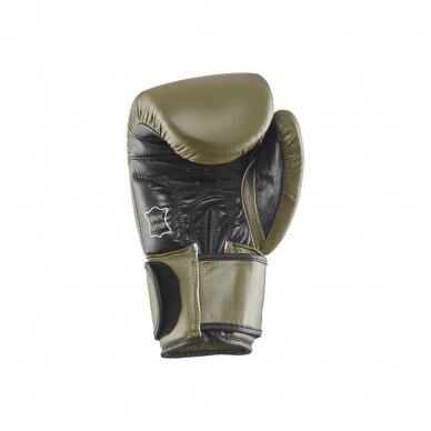 "Royal" Leather Boxing Gloves TWS - Khaki 1