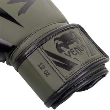 "Venum" Boxing Gloves Elite - Khaki/Black 2