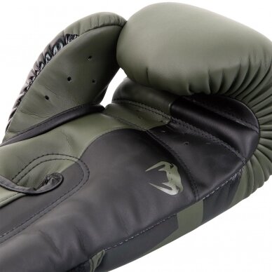"Venum" Boxing Gloves Elite - Khaki/Black 4 "Venum" Boxing Gloves Elite - Khaki/Black 4