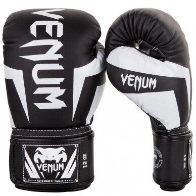 "Venum" Boxing Gloves Elite - Black/White