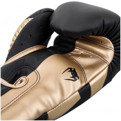 "Venum" Boxing Gloves Elite - Black/Gold 3 "Venum" Boxing Gloves Elite - Black/Gold 3