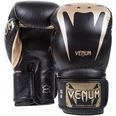 "Venum" Boxing Gloves Giant - Black/Gold