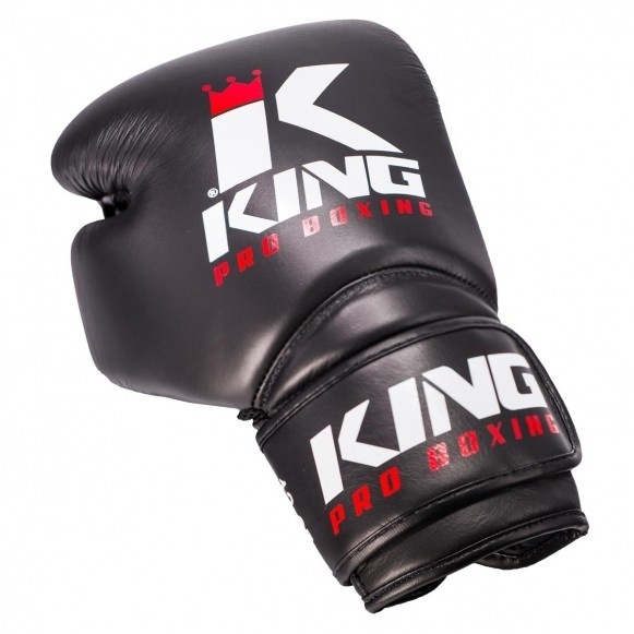 "King" Boxing Gloves Star Mesh 2 - Black/Red 2