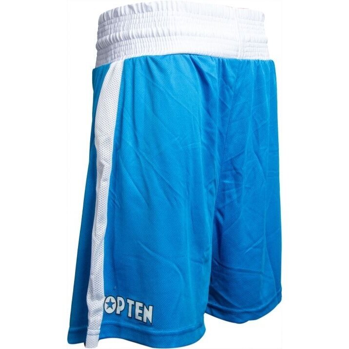"Top Ten" boxing shorts – Blue "Top Ten" boxing shorts – Blue
