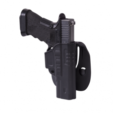 "Helikon" Pistoleto dėklas Fast Draw Holster for Glock 17 with Paddle - Military Grade Polymer - Black (KB-PFG-MP-01)