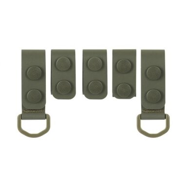 "M-Tac" taktinio diržo sukabinimo dirželiai (5pcs) - Ranger Green (20425023)