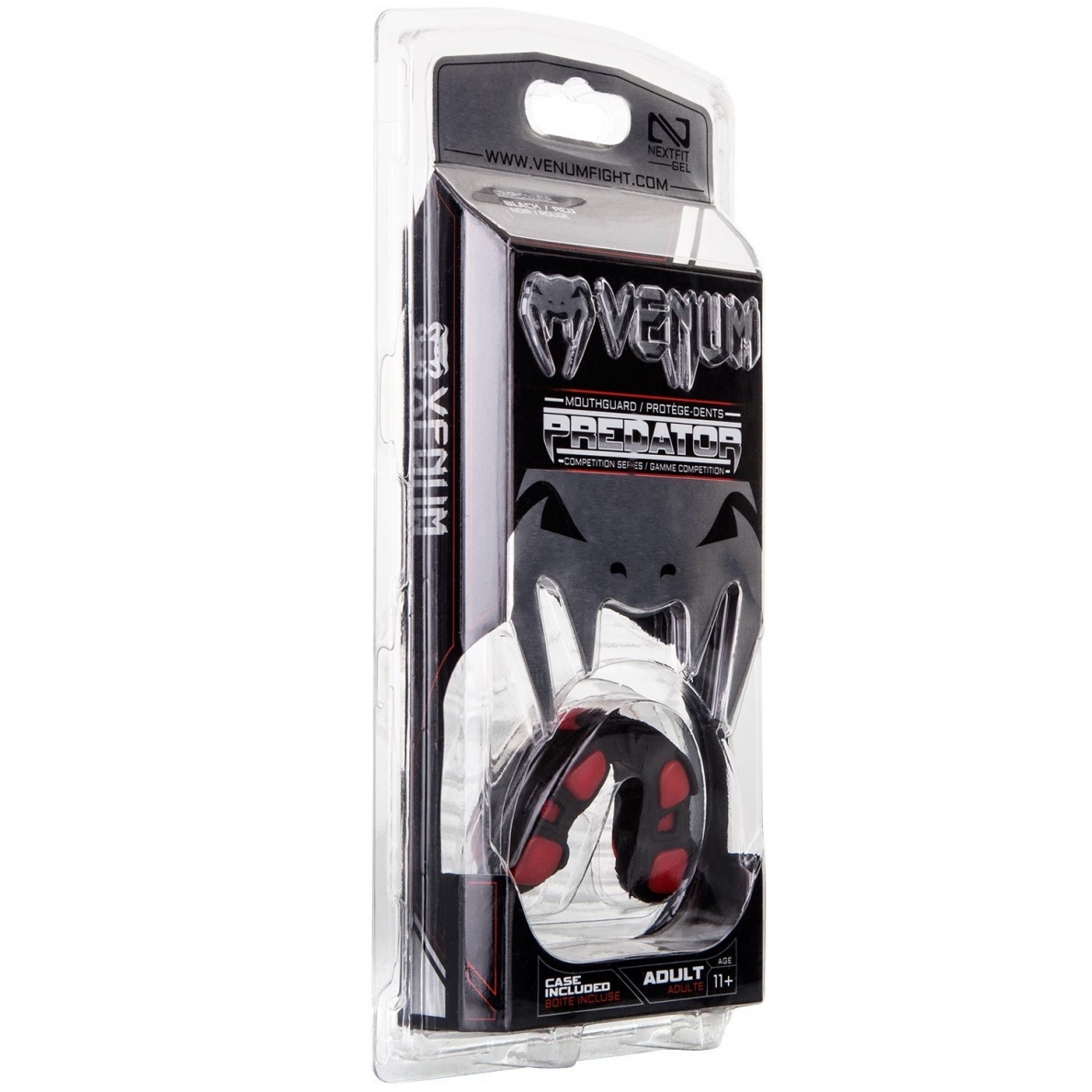 "Venum" dantų apsauga Predator - Black/Red 4 "Venum" dantų apsauga Predator - Black/Red 4