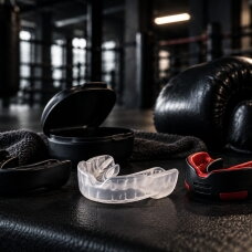 Dantų apsauga boksui ir MMA: kaip išsirinkti, suformuoti ir prižiūrėti