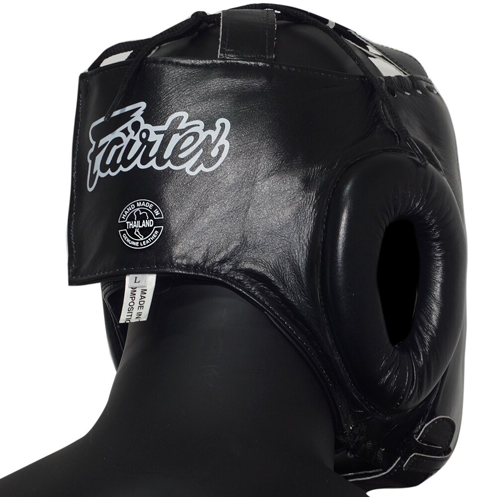 "Fairtex" Headguard - HG4 - Black 3 "Fairtex" Headguard - HG4 - Black 3