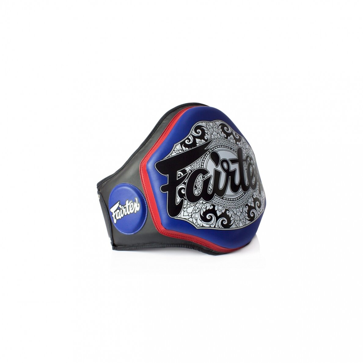 "Fairtex" trenerio diržas - Blue/Red/Black "Fairtex" trenerio diržas - Blue/Red/Black