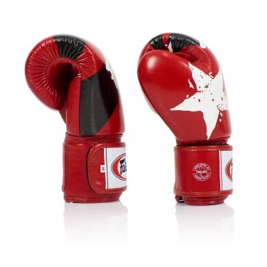 "Fairtex" Boxing Gloves BGV1N - Red 3 "Fairtex" Boxing Gloves BGV1N - Red 3