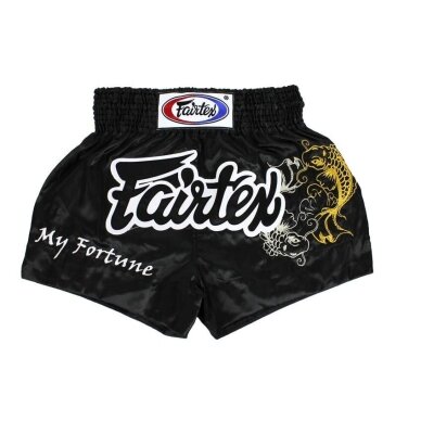 "Fairtex" K1 / Thai Shorts Fortune - Black "Fairtex" K1 / Thai Shorts Fortune - Black