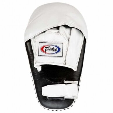 "Fairtex" Focus Mitts FMV8 - Black/White 3 "Fairtex" Focus Mitts FMV8 - Black/White 3