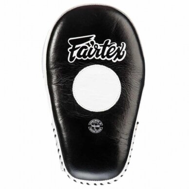 "Fairtex" Focus Mitts FMV8 - Black/White 4 "Fairtex" Focus Mitts FMV8 - Black/White 4