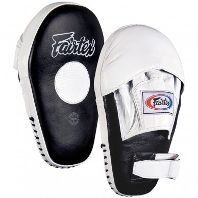 "Fairtex" Focus Mitts FMV8 - Black/White 1