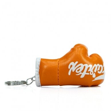"Fairtex" Keyring Mini Boxing Glove - Orange "Fairtex" Keyring Mini Boxing Glove - Orange