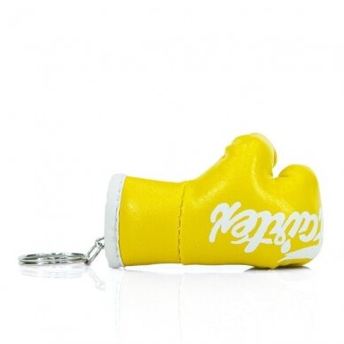 "Fairtex" Keyring Mini Boxing Glove - Yellow "Fairtex" Keyring Mini Boxing Glove - Yellow