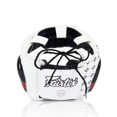 "Fairtex" Headguard HG10 - White 2