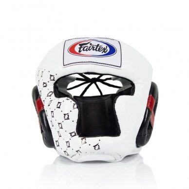"Fairtex" Headguard HG10 - White