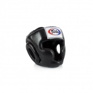 "Fairtex" Headguard - HG3 - Black