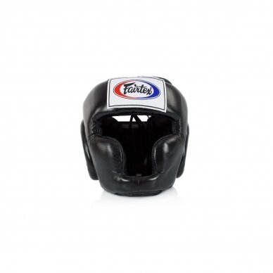 "Fairtex" Headguard - HG3 - Black 1