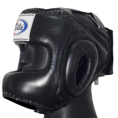 "Fairtex" Headguard - HG4 - Black 2
