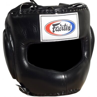 "Fairtex" Headguard - HG4 - Black