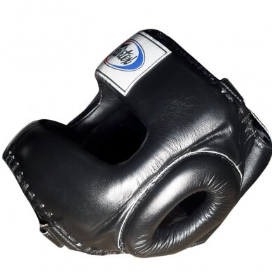 "Fairtex" Headguard - HG4 - Black 4