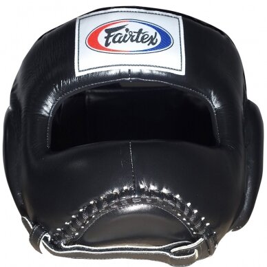 "Fairtex" Headguard - HG4 - Black 5