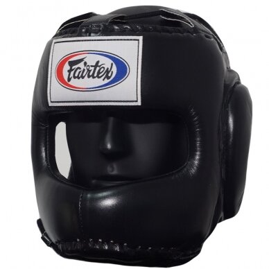 "Fairtex" Headguard - HG4 - Black 1 "Fairtex" Headguard - HG4 - Black 1