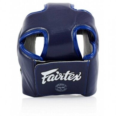 "Fairtex" Competition Headguard  - HG9 - Blue 2