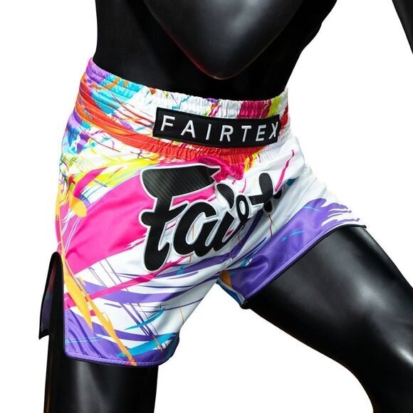 "Fairtex" K1 / Thai šortai World Music - White 3
