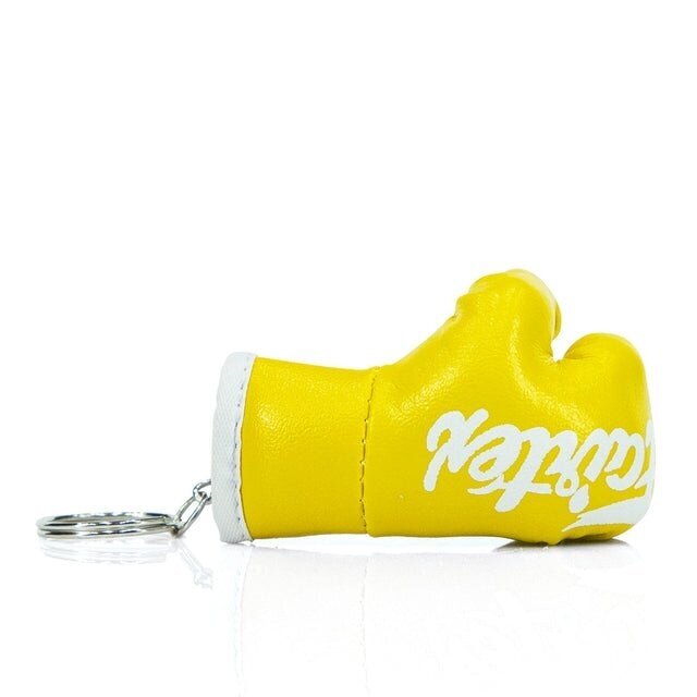 "Fairtex" Keyring Mini Boxing Glove - Yellow